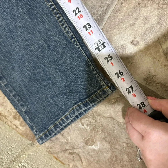Women’s L.L Bean Brand Bootcut Style Vintage Denim  Casual 90’s Jeans Size 14 - Picture 15 of 16